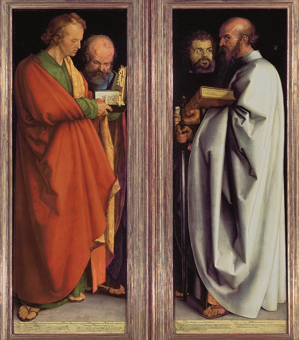 The Four Apostles and the late style
